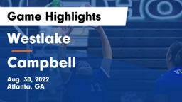 Westlake  vs Campbell  Game Highlights - Aug. 30, 2022