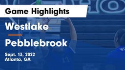 Westlake  vs Pebblebrook Game Highlights - Sept. 13, 2022