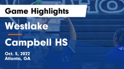 Westlake  vs Campbell HS Game Highlights - Oct. 5, 2022