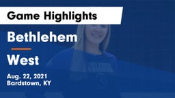 Bethlehem  vs West Game Highlights - Aug. 22, 2021