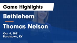 Bethlehem  vs Thomas Nelson  Game Highlights - Oct. 4, 2021