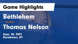 Bethlehem  vs Thomas Nelson  Game Highlights - Sept. 20, 2022