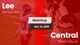Matchup: Lee  vs. Central  2018