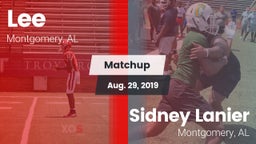 Matchup: Lee  vs. Sidney Lanier  2019