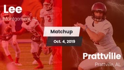 Matchup: Lee  vs. Prattville  2019