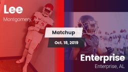 Matchup: Lee  vs. Enterprise  2019