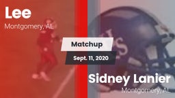 Matchup: Lee  vs. Sidney Lanier  2020