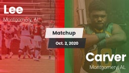 Matchup: Lee  vs. Carver  2020