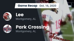 Recap: Lee  vs. Park Crossing  2020