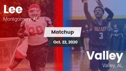 Matchup: Lee  vs. Valley  2020