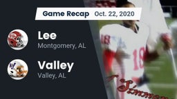Recap: Lee  vs. Valley  2020
