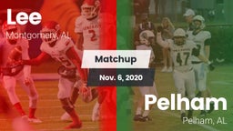 Matchup: Lee  vs. Pelham  2020