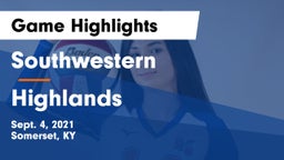 Southwestern  vs Highlands  Game Highlights - Sept. 4, 2021