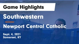 Southwestern  vs Newport Central Catholic  Game Highlights - Sept. 4, 2021