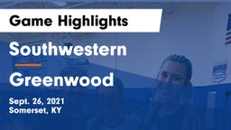 Southwestern  vs Greenwood  Game Highlights - Sept. 26, 2021