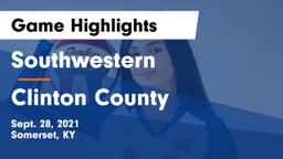 Southwestern  vs Clinton County Game Highlights - Sept. 28, 2021