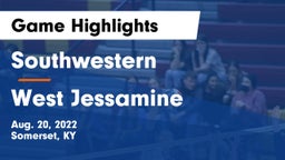 Southwestern  vs West Jessamine  Game Highlights - Aug. 20, 2022