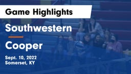 Southwestern  vs Cooper  Game Highlights - Sept. 10, 2022