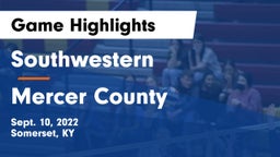 Southwestern  vs Mercer County  Game Highlights - Sept. 10, 2022