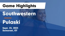 Southwestern  vs Pulaski Game Highlights - Sept. 23, 2023
