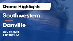 Southwestern  vs Danville  Game Highlights - Oct. 12, 2021