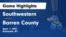 Southwestern  vs Barren County  Game Highlights - Sept. 7, 2021