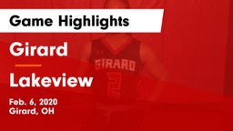 Girard  vs Lakeview  Game Highlights - Feb. 6, 2020