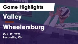 Valley  vs Wheelersburg  Game Highlights - Oct. 12, 2021
