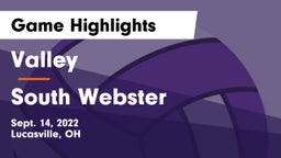 Valley  vs South Webster  Game Highlights - Sept. 14, 2022