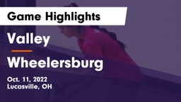Valley  vs Wheelersburg  Game Highlights - Oct. 11, 2022