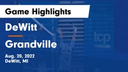 DeWitt  vs Grandville  Game Highlights - Aug. 20, 2022