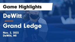 DeWitt  vs Grand Ledge Game Highlights - Nov. 2, 2023