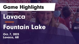 Lavaca  vs Fountain Lake Game Highlights - Oct. 7, 2023