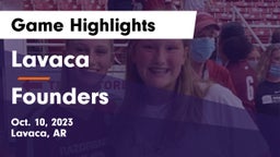 Lavaca  vs Founders Game Highlights - Oct. 10, 2023