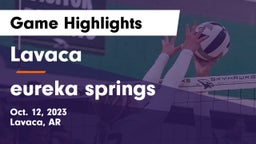 Lavaca  vs eureka springs Game Highlights - Oct. 12, 2023