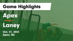 Apex  vs Laney  Game Highlights - Oct. 21, 2023