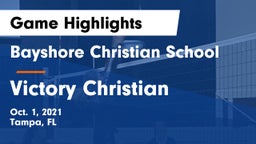 Bayshore Christian School vs Victory Christian  Game Highlights - Oct. 1, 2021