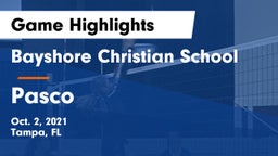 Bayshore Christian School vs Pasco Game Highlights - Oct. 2, 2021