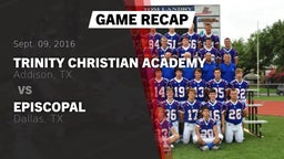 Recap: Trinity Christian Academy  vs. Episcopal  2016