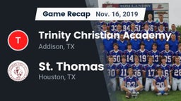 Recap: Trinity Christian Academy  vs. St. Thomas  2019
