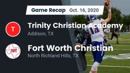 Recap: Trinity Christian Academy  vs. Fort Worth Christian  2020
