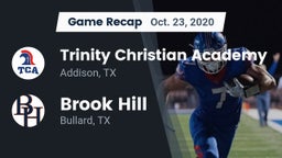 Recap: Trinity Christian Academy  vs. Brook Hill   2020
