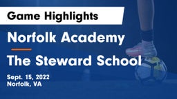 Norfolk Academy vs The Steward School Game Highlights - Sept. 15, 2022