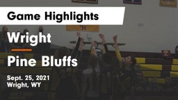 Wright  vs Pine Bluffs  Game Highlights - Sept. 25, 2021