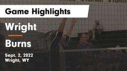 Wright  vs Burns  Game Highlights - Sept. 2, 2022