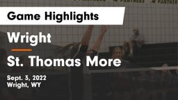 Wright  vs St. Thomas More  Game Highlights - Sept. 3, 2022