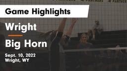 Wright  vs Big Horn  Game Highlights - Sept. 10, 2022