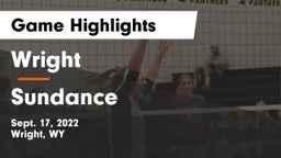 Wright  vs Sundance  Game Highlights - Sept. 17, 2022