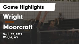 Wright  vs Moorcroft  Game Highlights - Sept. 23, 2022