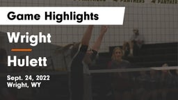 Wright  vs Hulett  Game Highlights - Sept. 24, 2022